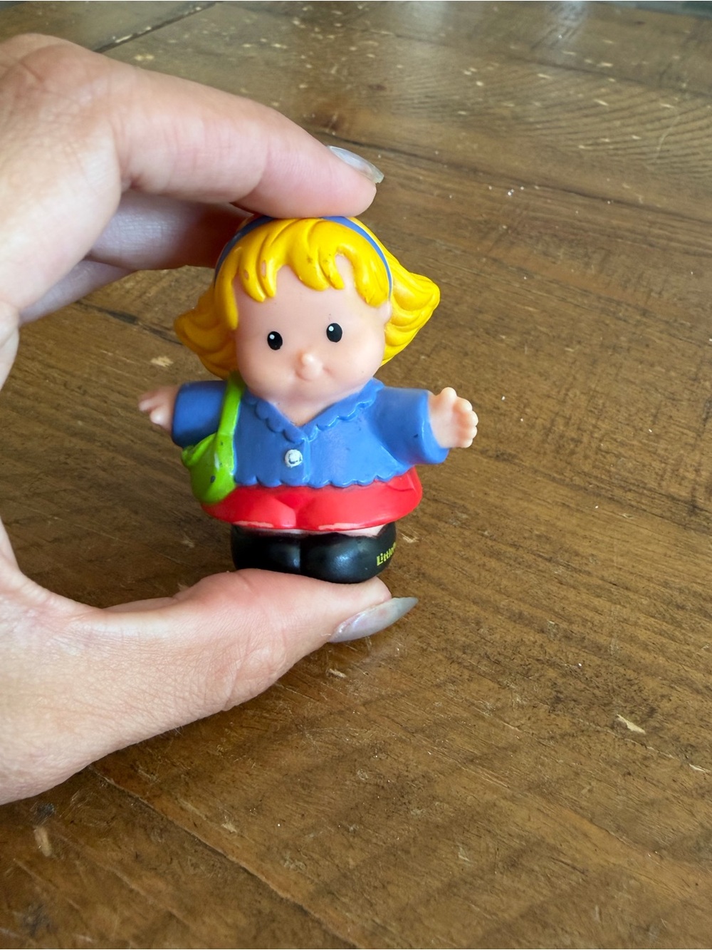 Fisher Price Little People mom with purse as is